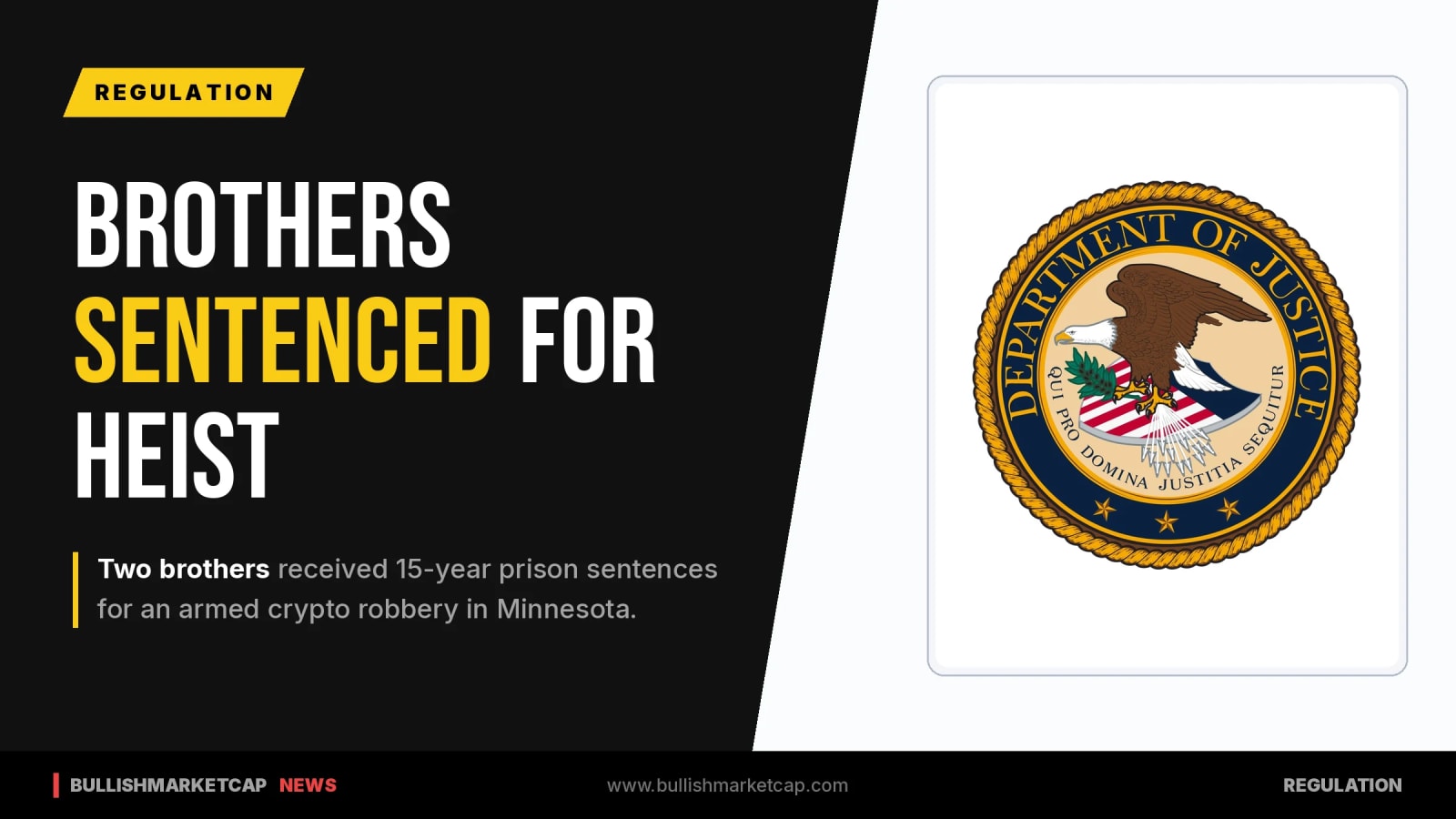 Texas Brothers Sentenced to 15 Years for $8M Crypto Heist