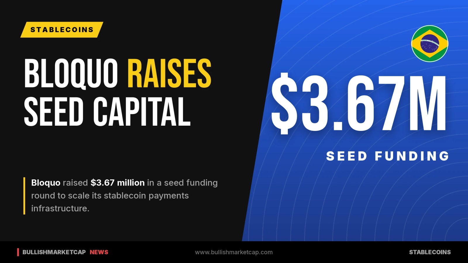 Bloquo Secures $3.67M Seed Funding for Stablecoin Payments