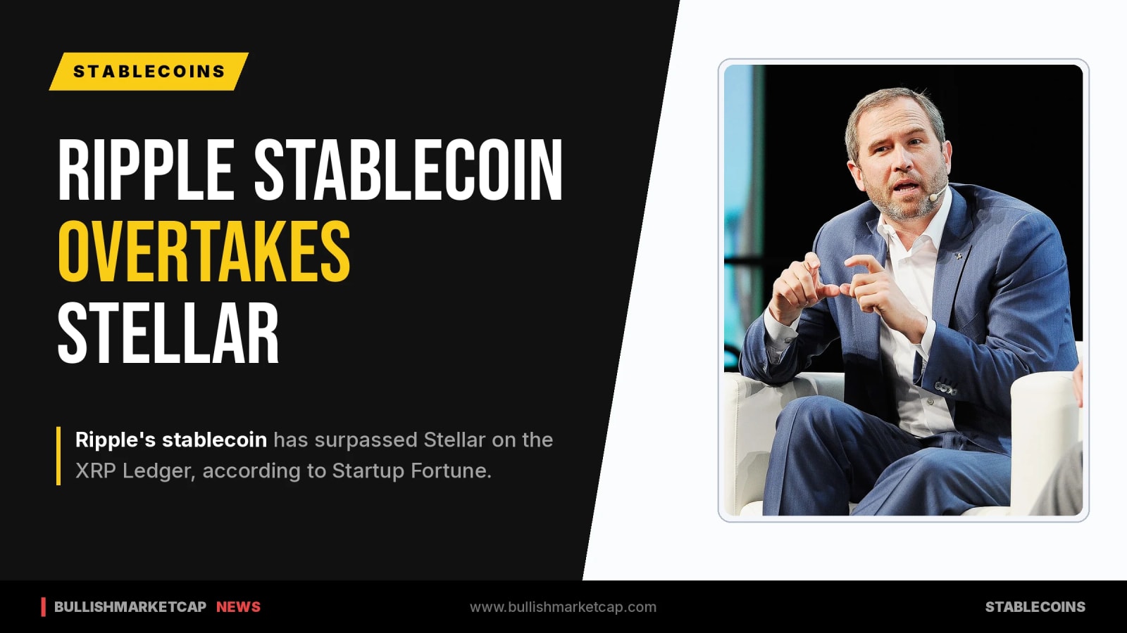 Ripple Stablecoin Overtakes Stellar on XRP Ledger