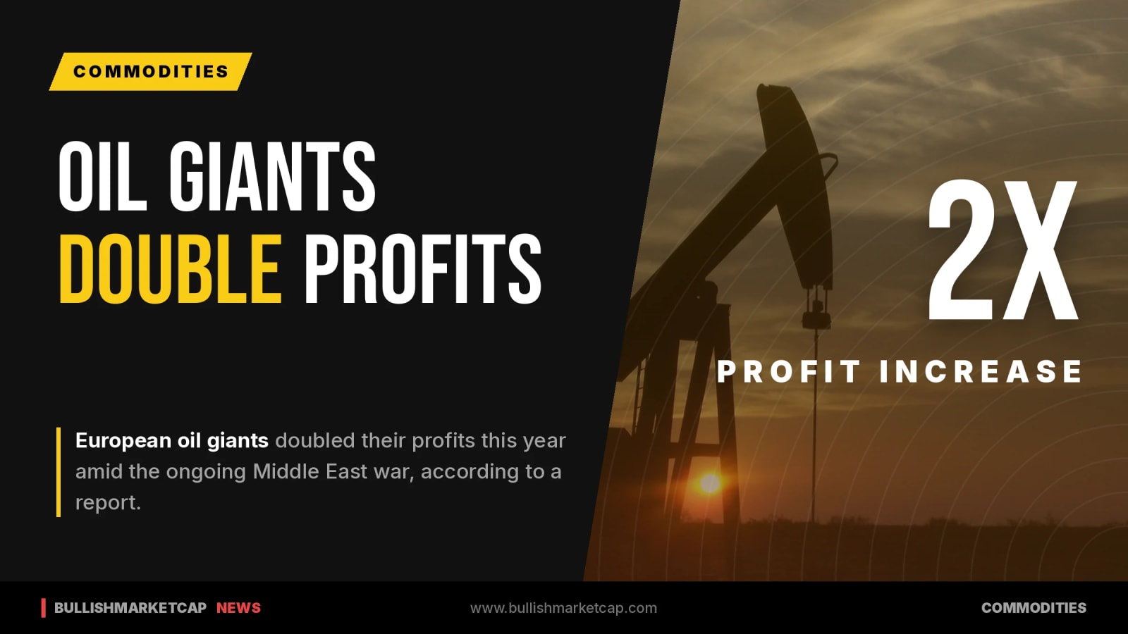 European Oil Giants Double Profits Amid Middle East War