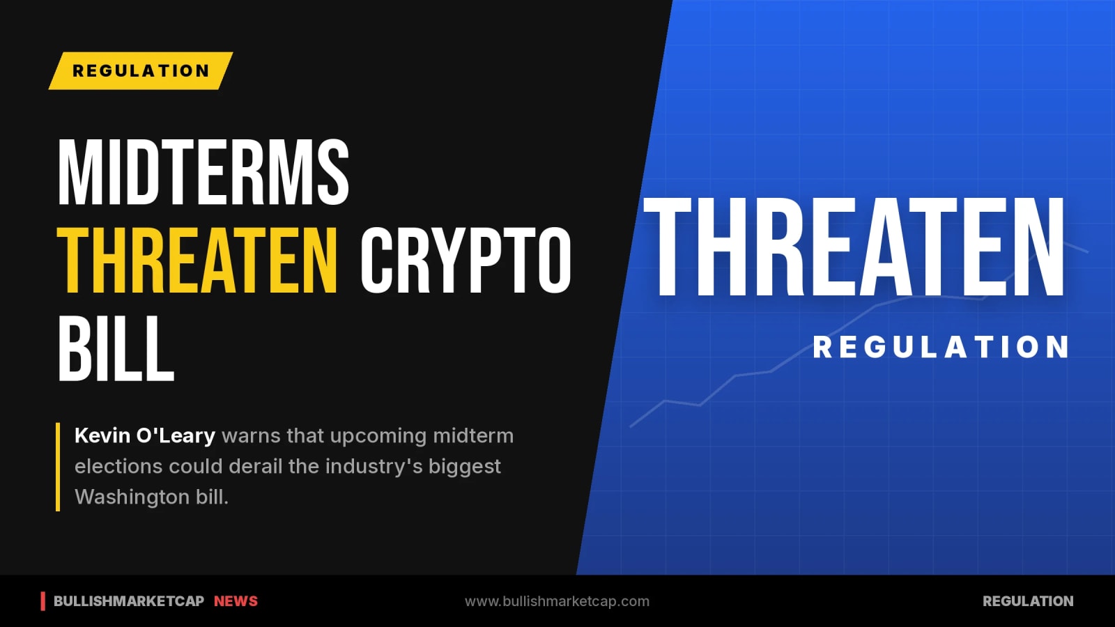 O'Leary Warns Midterms Could Derail Crypto Bill