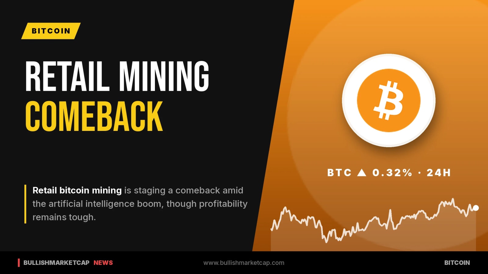 Retail Bitcoin Mining Stages Comeback Amid AI Boom