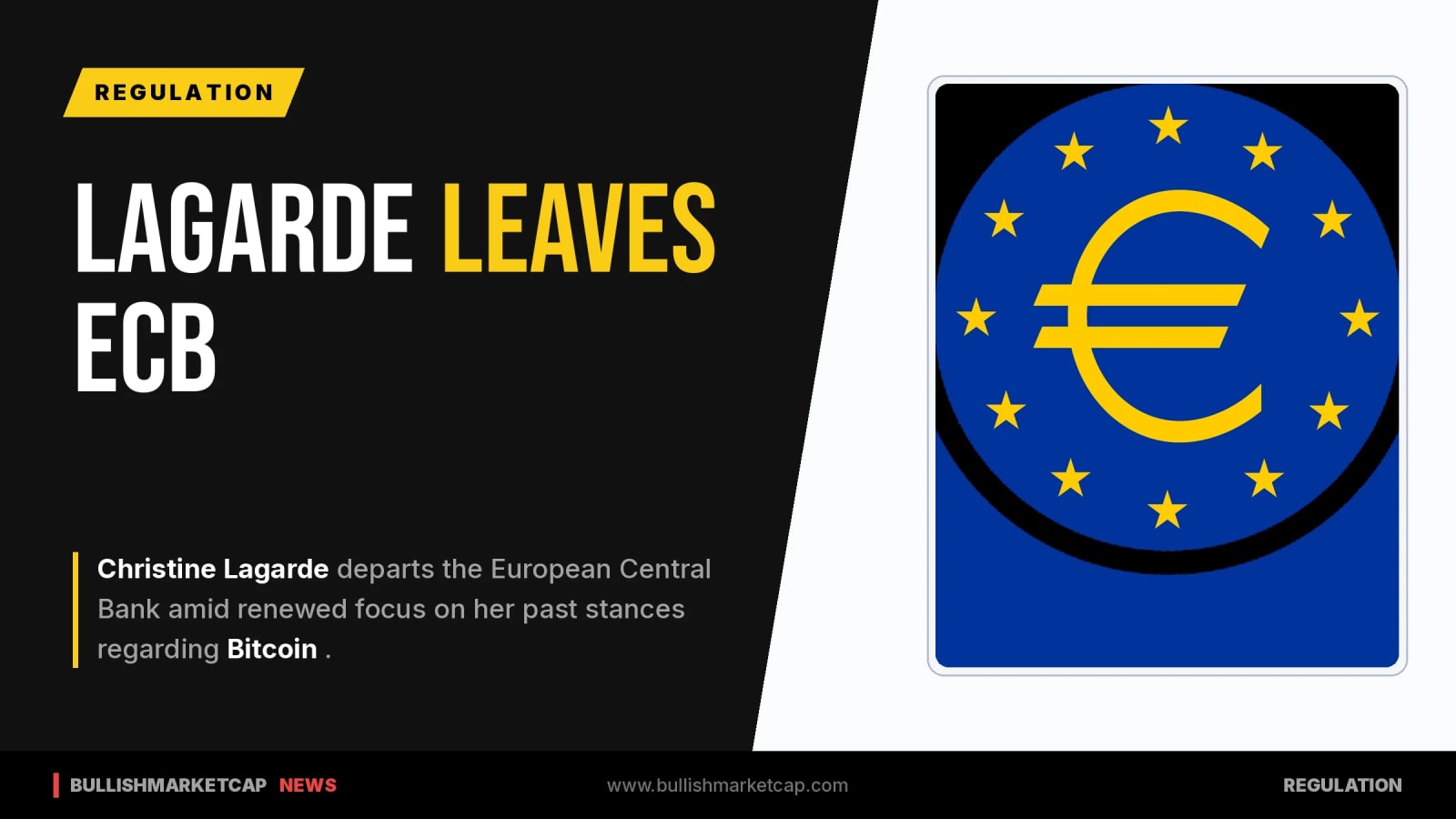 Christine Lagarde Departs ECB Amid Past Bitcoin Stance