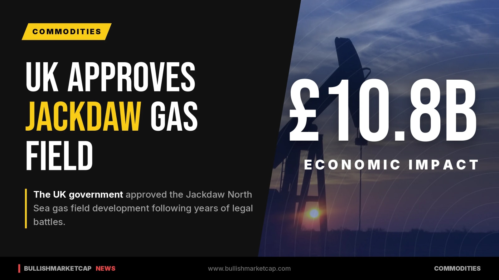 UK Approves Jackdaw Gas Field After Legal Delay