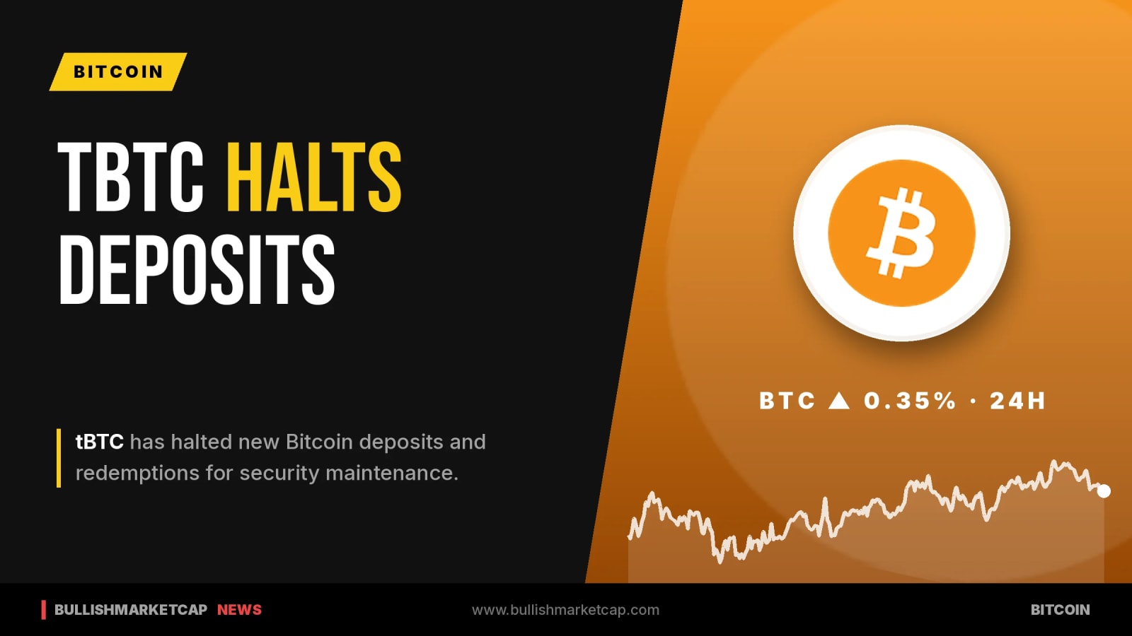 tBTC Halts New Bitcoin Deposits and Redemptions