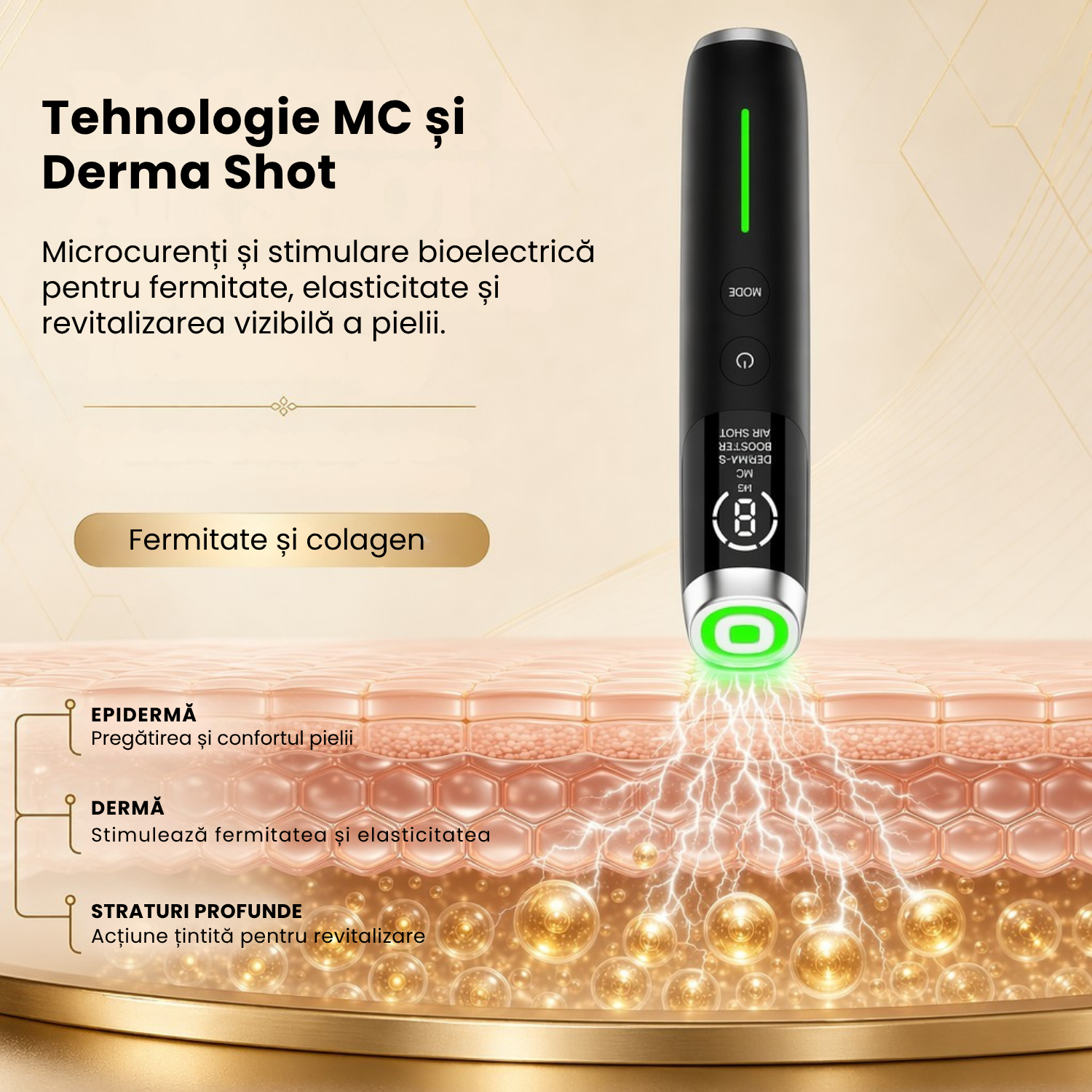 Imagine nr. 3 - Tehnologie MC si Derma Shot pentru fermitate si colagen