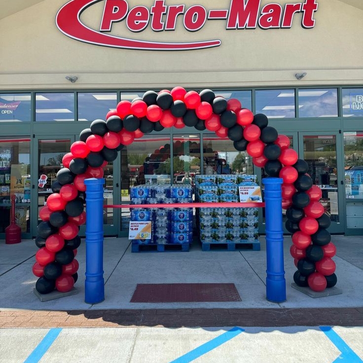 Ballons Entry gate shop opening 