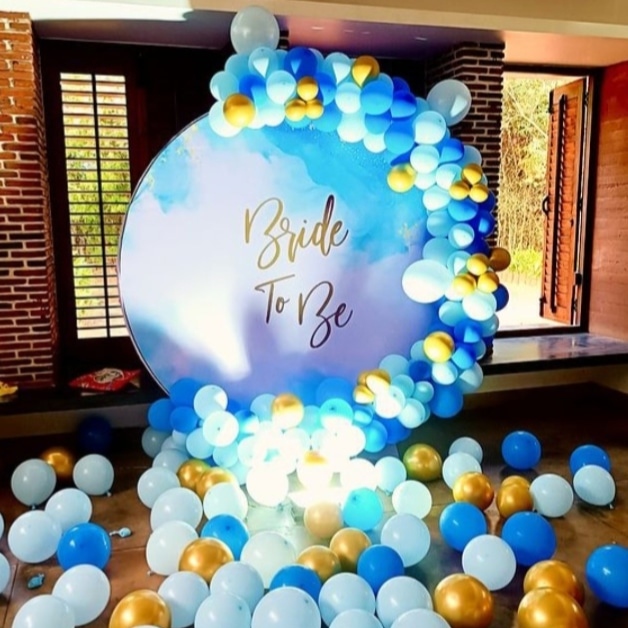 Bride to be decoration for ring setup 