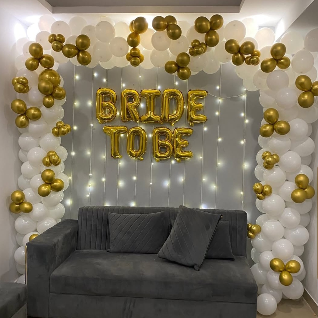 Bride to be decoration for arch 