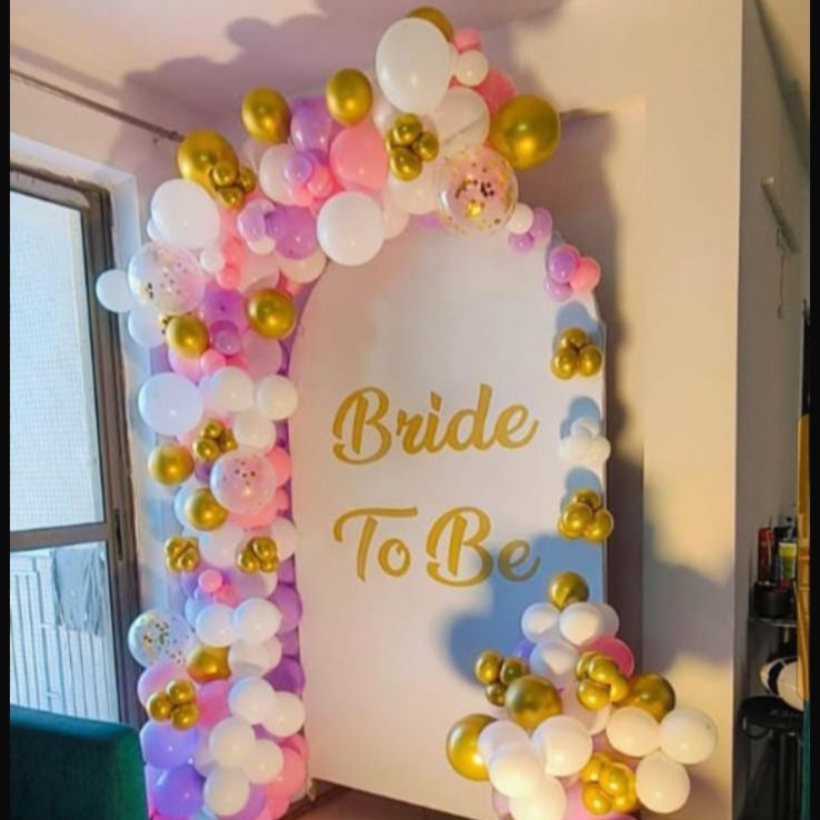 Bride to be decoration for Usep backdrop 