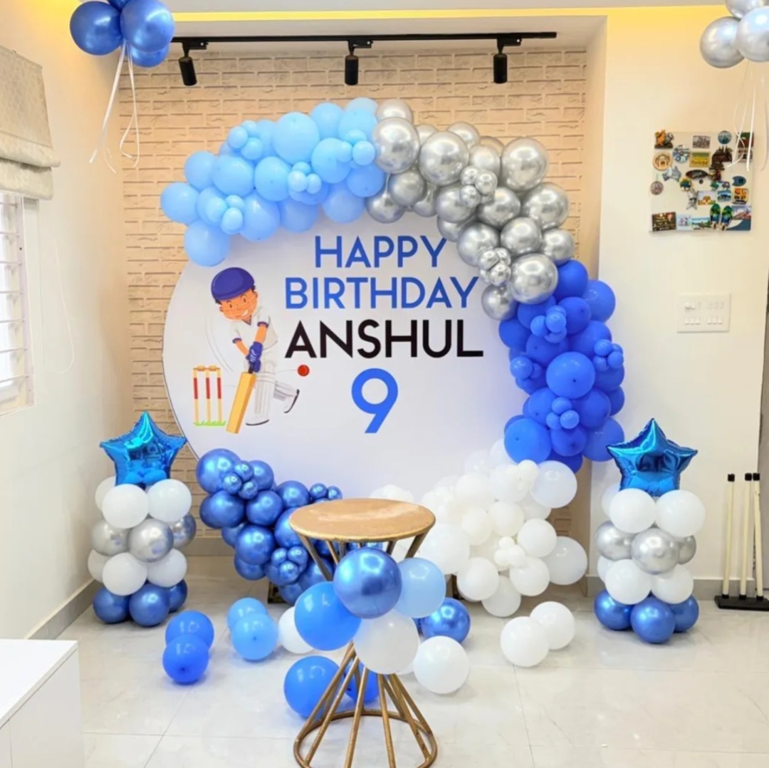 Kid's birthday party decoration 