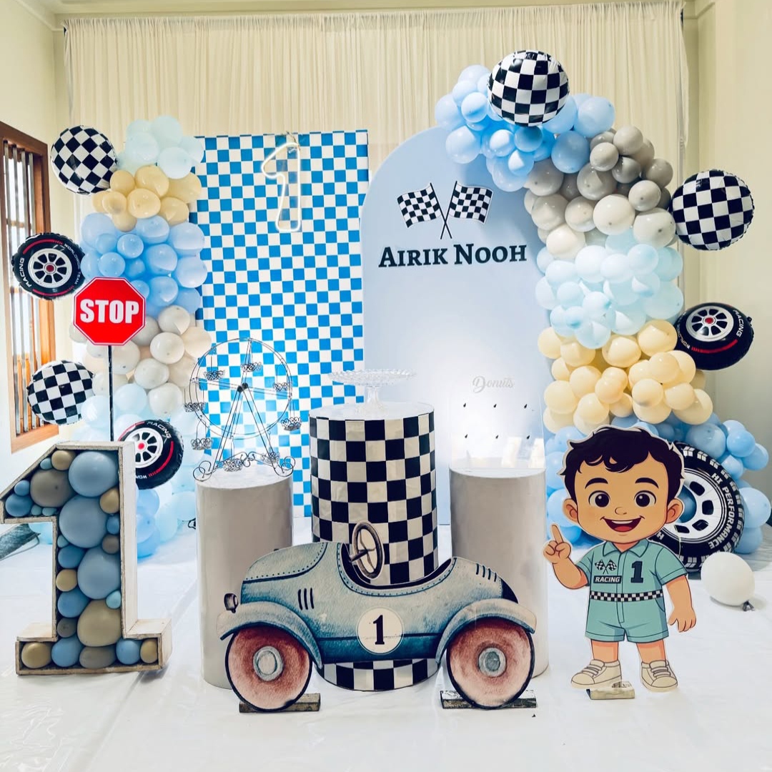 Birthday decoration for backdrop kids 