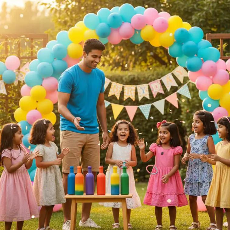 Game show for kid's birthday party 