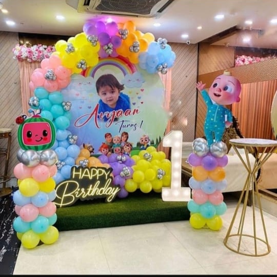 CocoMilan theme birthday decoration for kid's 