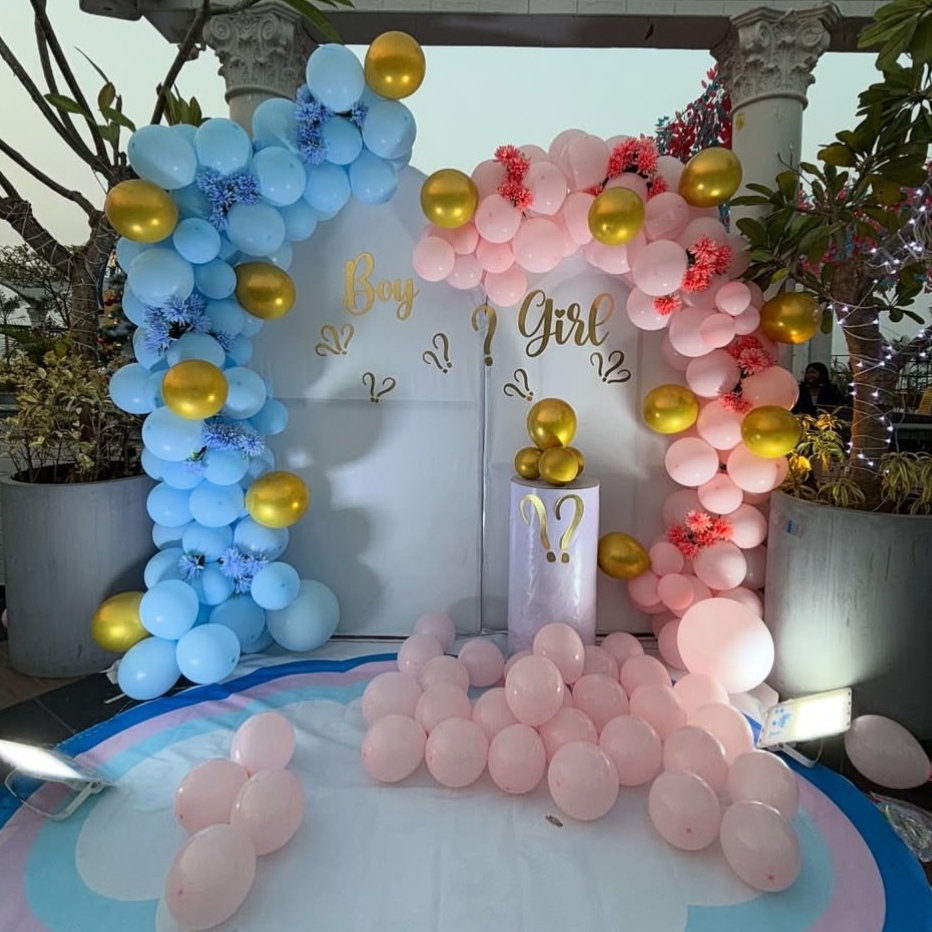 Baby shower decoration backdrop 