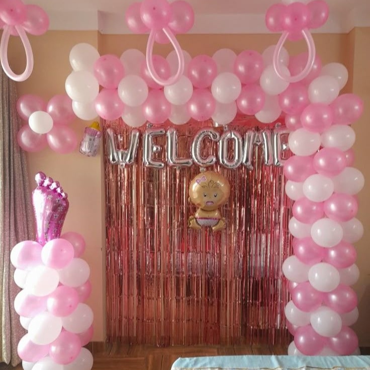Welcome baby Arch decoration 