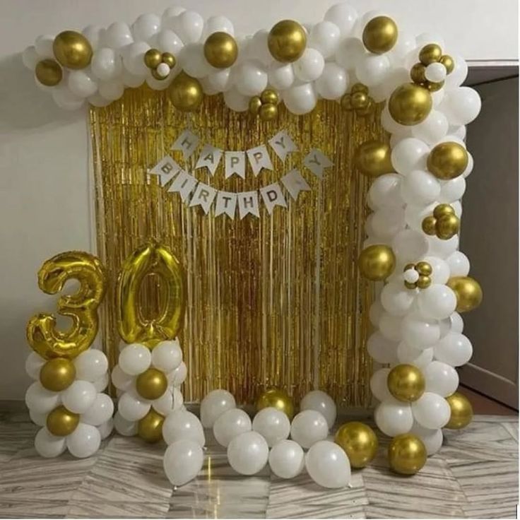 Anniversary decoration Arch setup 