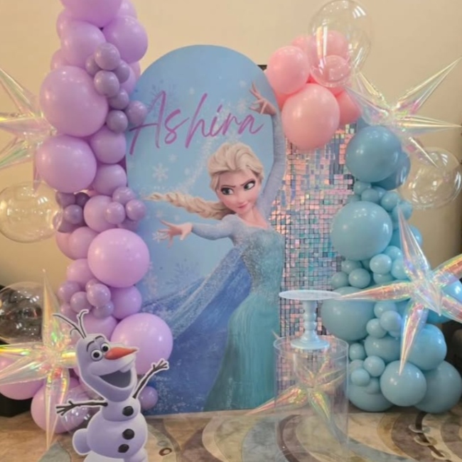 U shape Ring set for Frozen theme decoration 