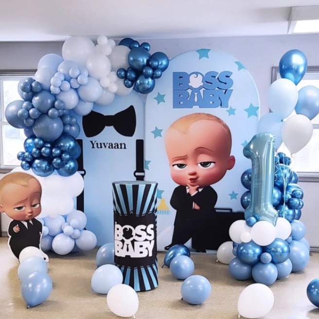 Baby Boss decoration for kids birthday party 