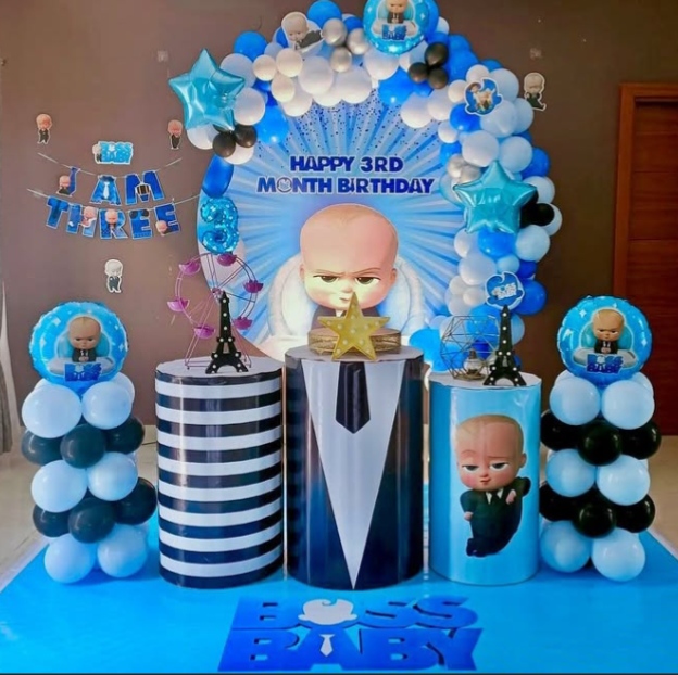 Baby Boss decoration for kids birthday party 
