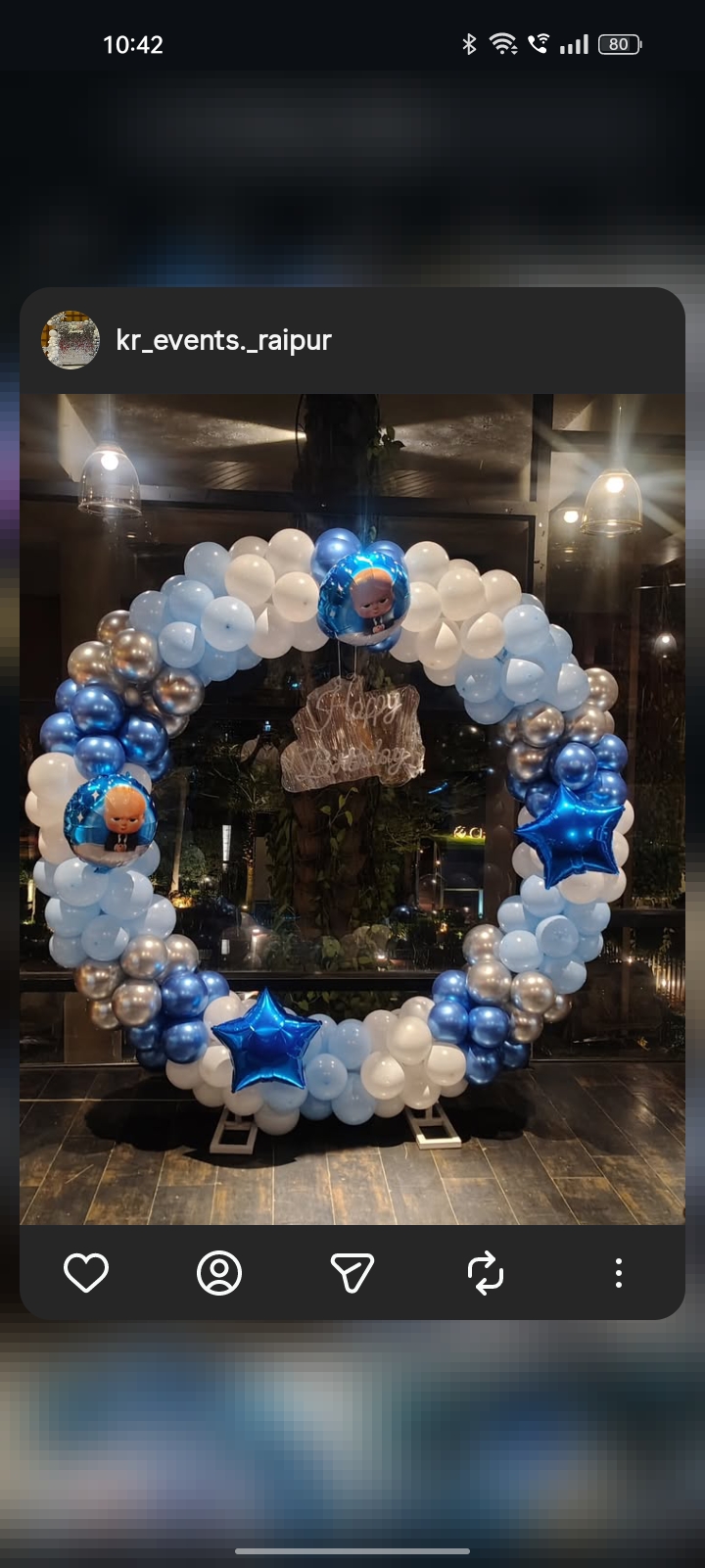 Baby Boss decoration for kids birthday party 