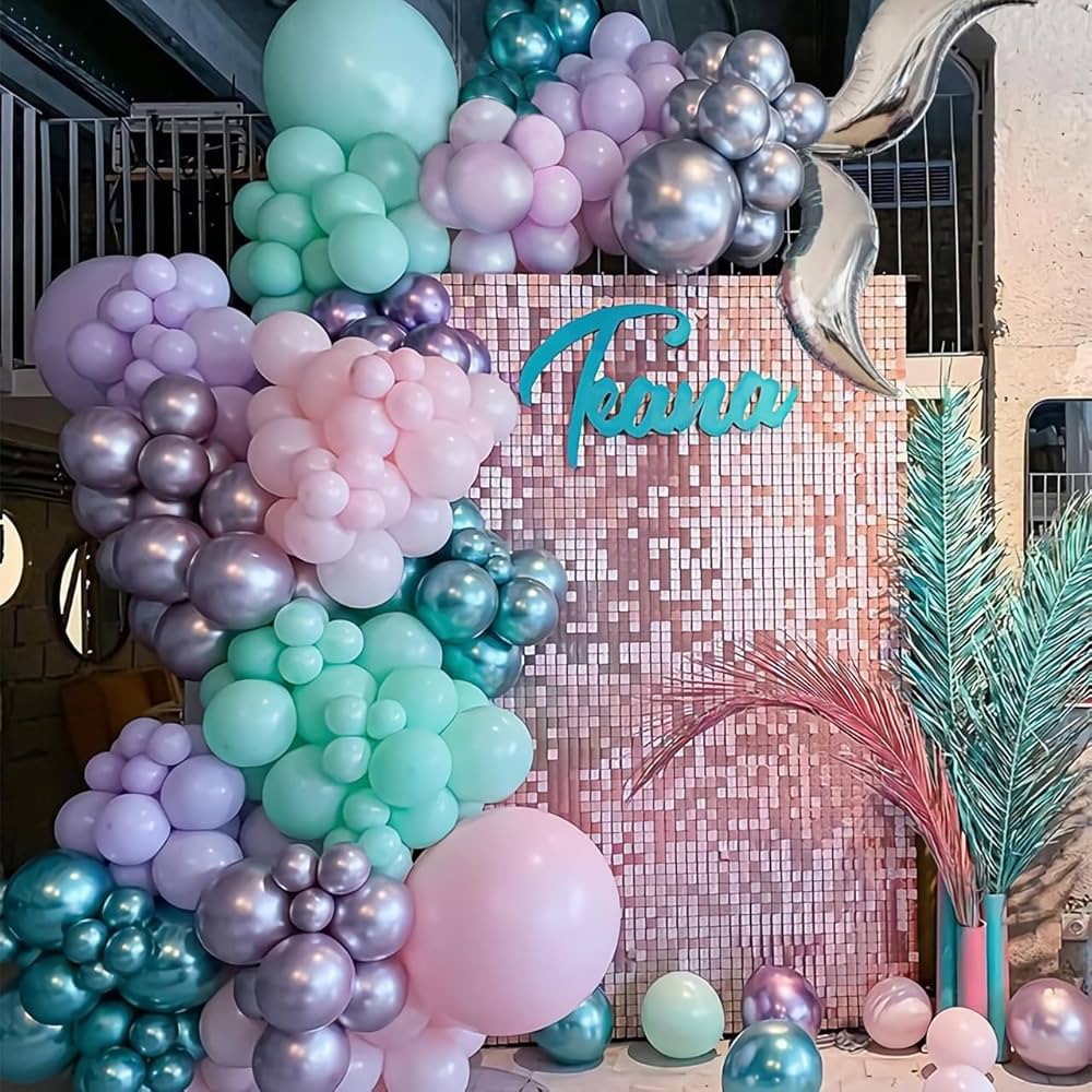 Attractive and elegant Mermaid theme decoration for kid's birthday party 