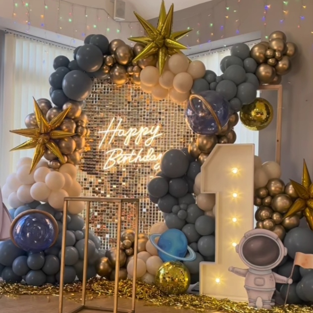 Attractive Astronaut Theme Birthday decorations