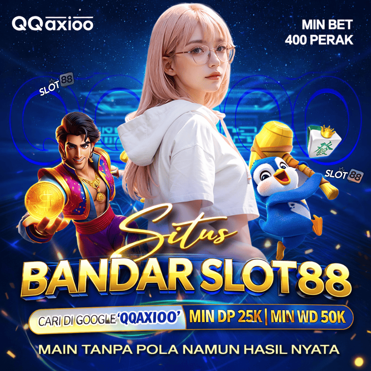 QQAXIOO 🚀 Situs Slot88 Resmi Gacor 777 Dengan Metode Qris Tercepat