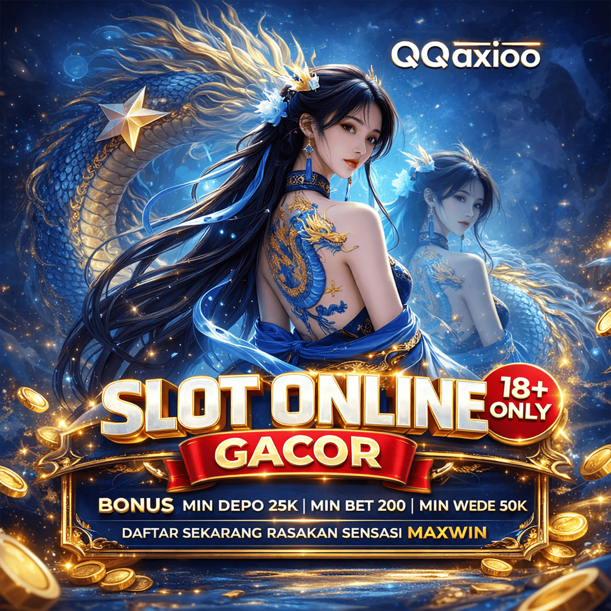 Almus 55'' Sideboard with 4 Glass Doors, 2 Large Drawers and Adjustable Shelves-232908992