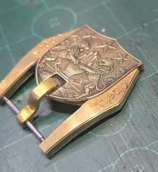 Engraving buckles