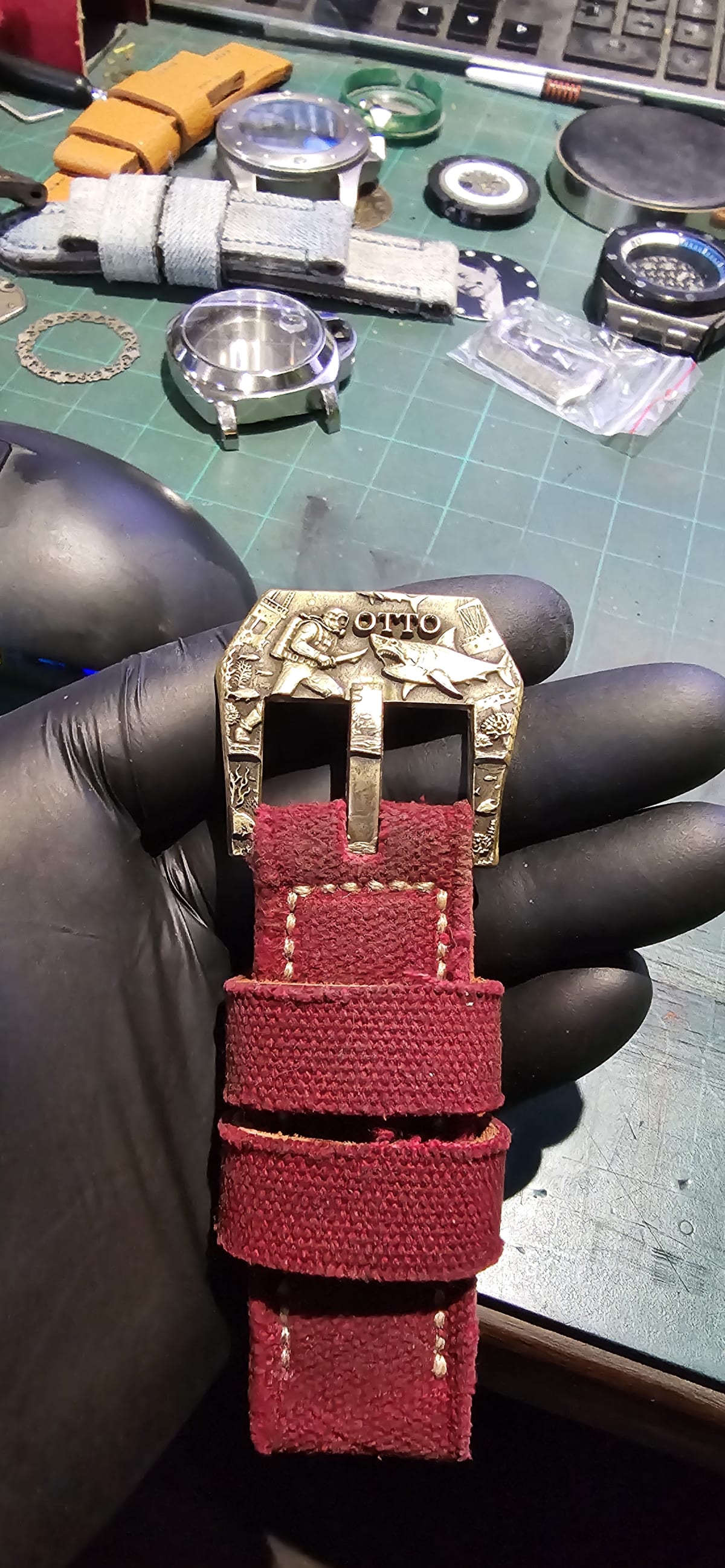 Diver shark Buckle