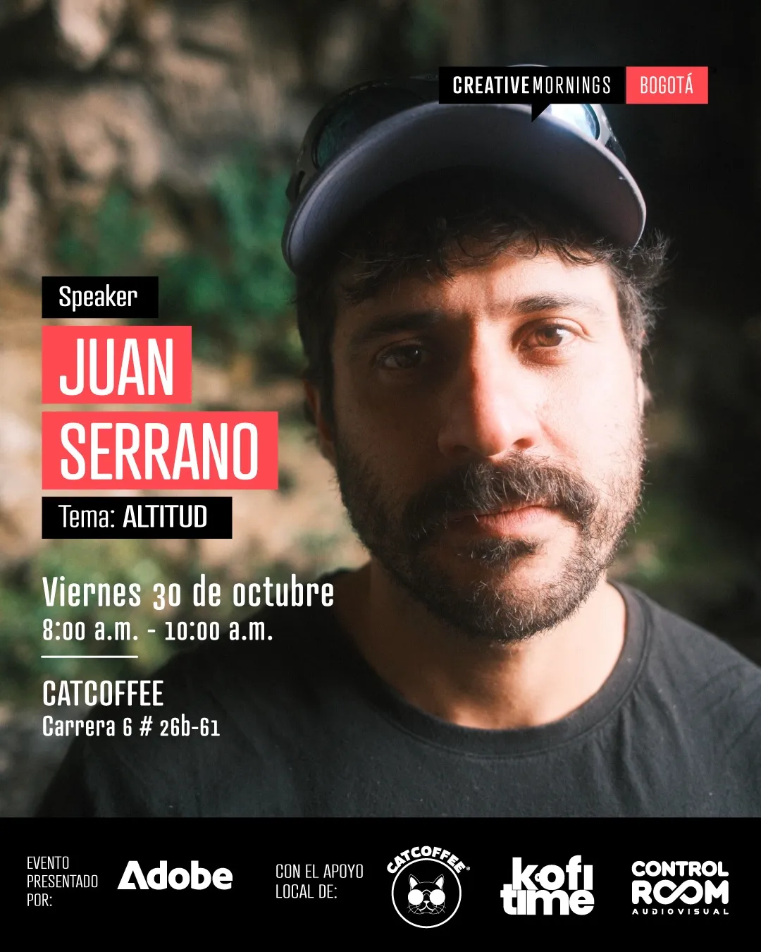 CreativeMornings Bogotá: Altitud con Juan Serrano