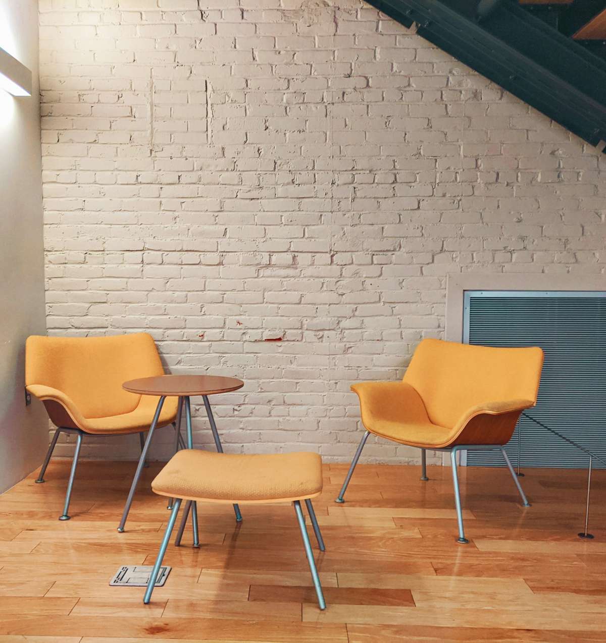 Brick accent wall painting Calgary