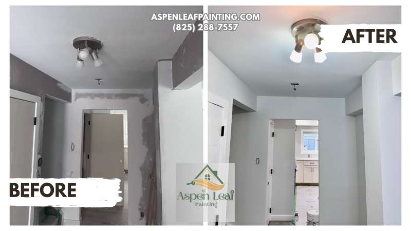 Painting results before and after Calgary