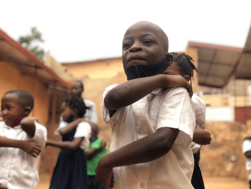 a school for challenged kids in Goma