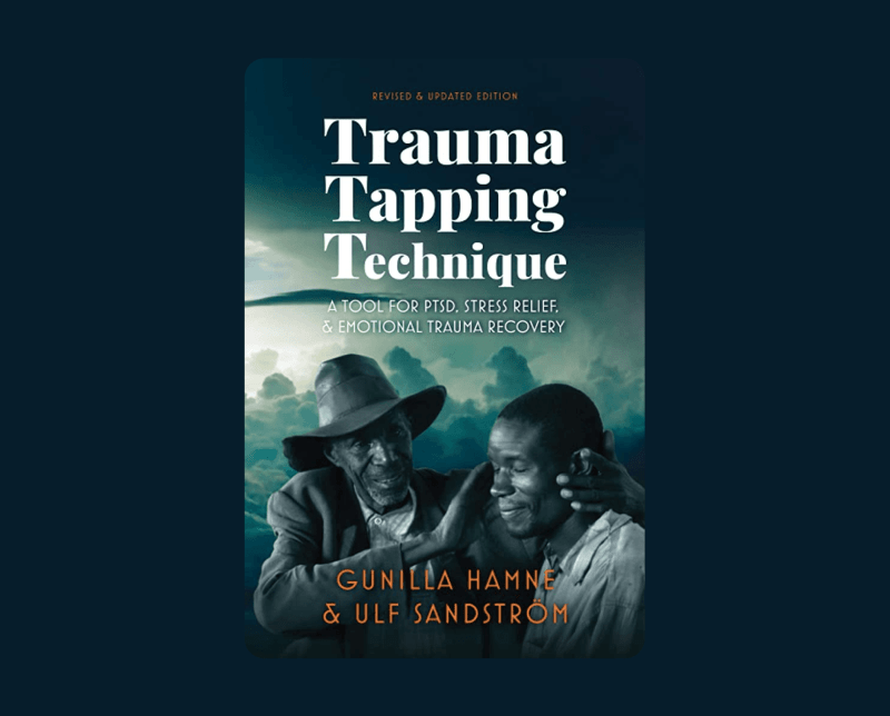 Image of the front cover of the Trauma Tapping Technique book