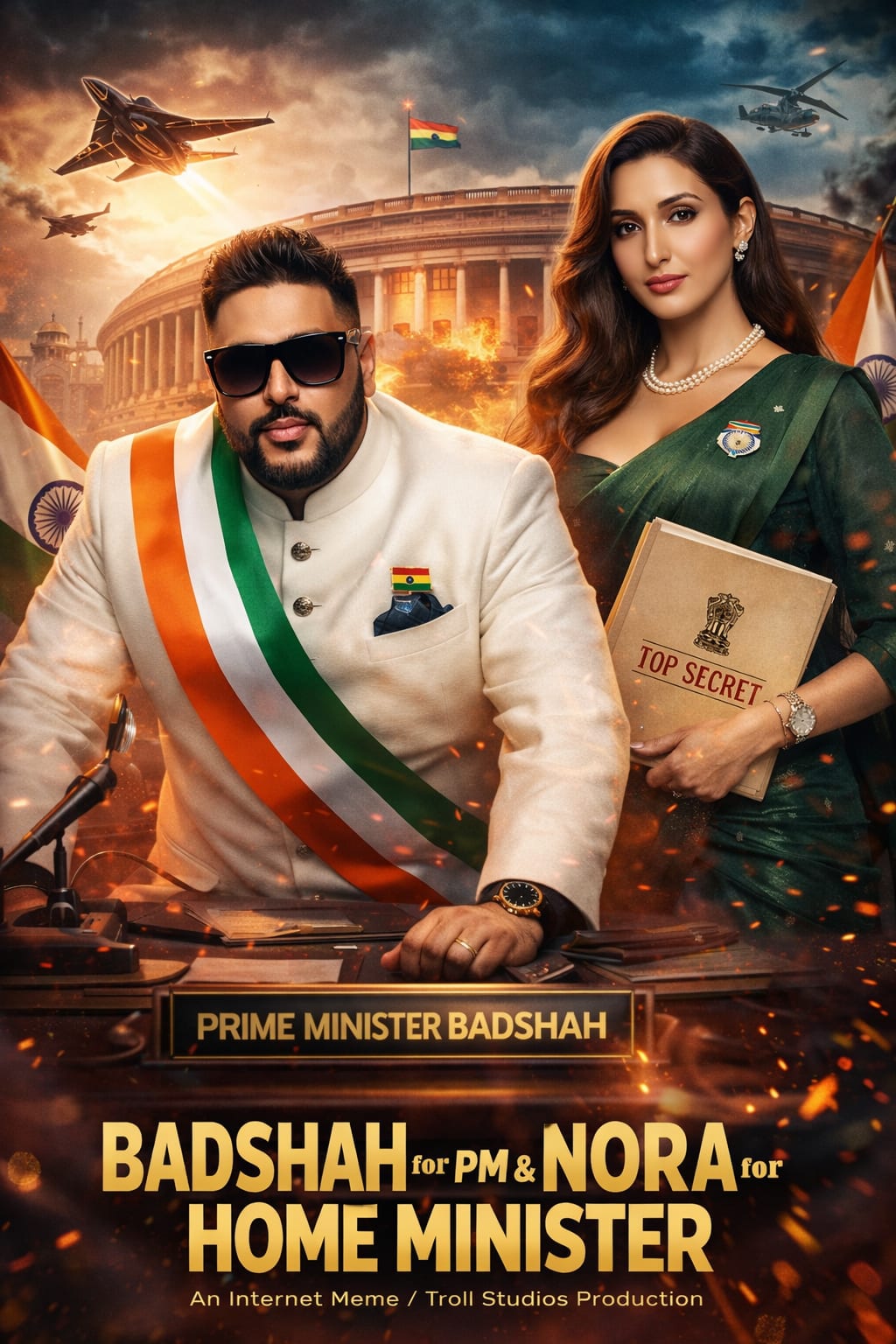 SAJAN RE (Official Video): NORA FATEHI | BADSHAH | SANJOY | BHUSHAN KUMAR