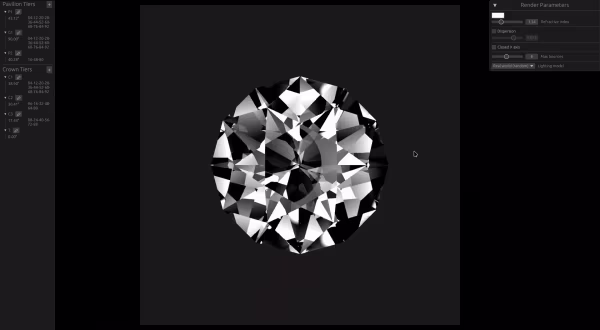 rendered gem