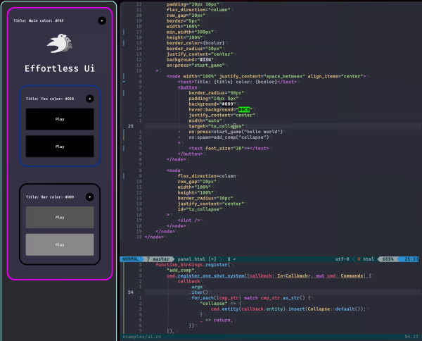 bevy ui html like templating