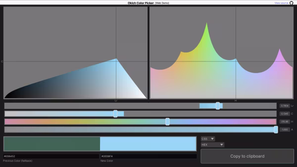 oklch color picker
