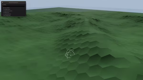 hexagon landscape