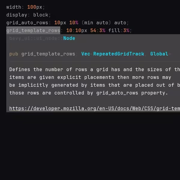 css-like macros