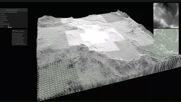landscape from heightmaps