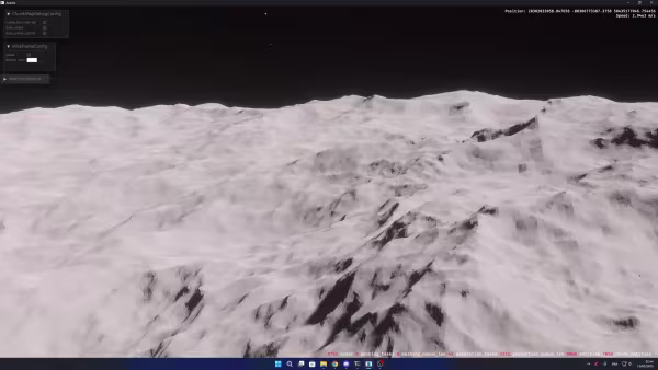 voxel planet landscape
