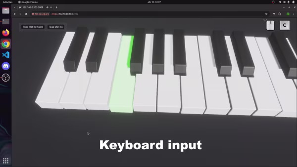 keyboard input