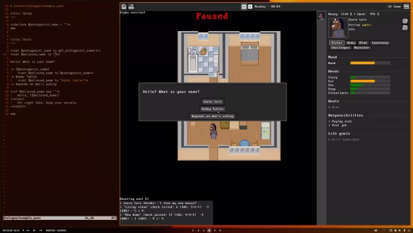 to build a home: dialogue