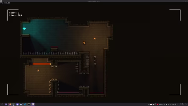 raytracing 2d platformer