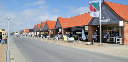 Hovedgaden i Blåvand