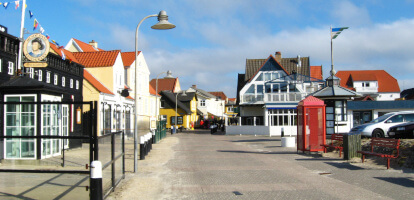 Stemningsbillede fra Løkken by