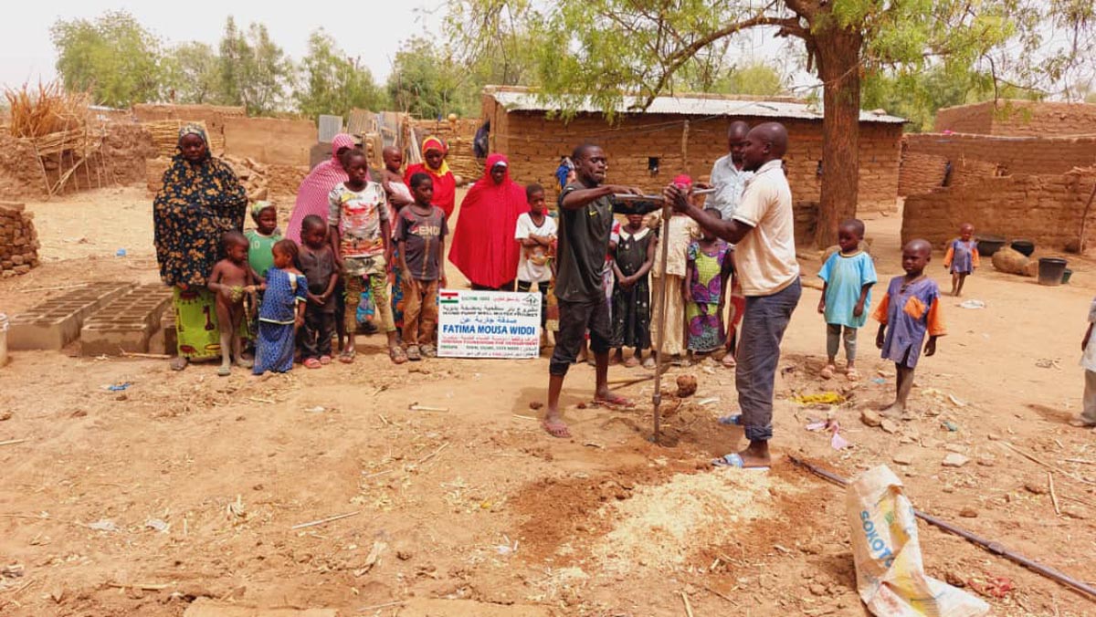 Surface Wells With Hand Pump